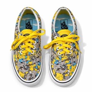 Vans x The Simpons 5.5 women Era 0445 Itchy & Scratchy Sneakers Limited Edition